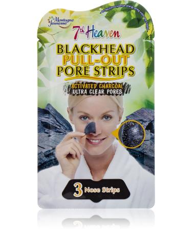 7th Heaven Charcoal Nose Pore Strips 3 Pore Strips