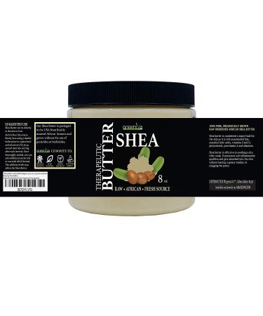 GreenIVe 100% Pure Shea Butter Raw - 8 oz Jar | Exclusively on Amazon - Buy Online on SooperMarket.com