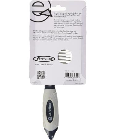 Evolution Shedding Comb - Rotating Teeth | Efficient Pet Grooming Tool - Buy Online on SooperMarket.com