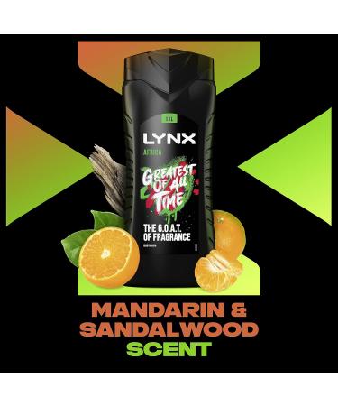 Lynx XXL Africa Shower Gel 500ml - Long-lasting UK's #1 Fragrance - Refreshing Body Cleanser - Buy Online on SooperMarket.com