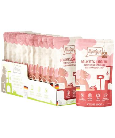 MjAMjAM 1111312 - pure meat enjoyment - tender kangaroo pure 12-pack (12 x 125 g) cat chicken 125 g (12-pack)