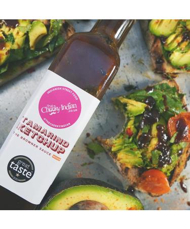Cheeky Indian Tamarind Ketchup 220g - Organic, Sweet & Tangy Sauce for Marinades, Dips - Dairy & Gluten Free - Buy Online on SooperMarket.com