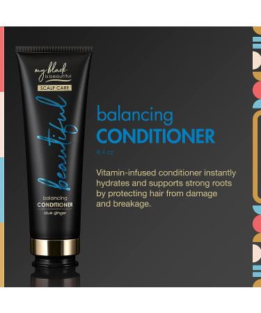 MY BLACK IS BEAUTIFUL Balancing Sulfate-Free Conditioner - Blue Ginger Mint, 8.4 fl oz - Buy Online on SooperMarket.com