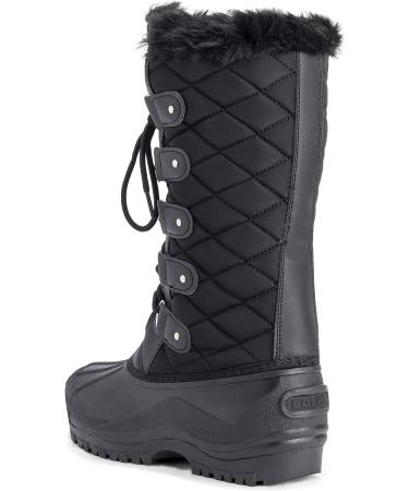 POLAR Women's Waterproof Tactical Snow Knee Boots - Size 7, Black - Buy Online on SooperMarket.com