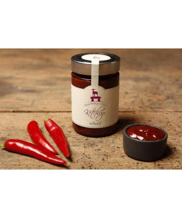 Hot Ketchup Pack of 3 (3 x 400g) - Zum Heiligen Stein Delicatessen | International Shipping Available - Buy Online on SooperMarket.com