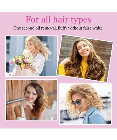 Dry Shampoo Powder - Volumizing & Mattifying Travel Size | No White Cast Non Aerosol Hair Care for All Hair Colors - Buy Online on SooperMarket.com