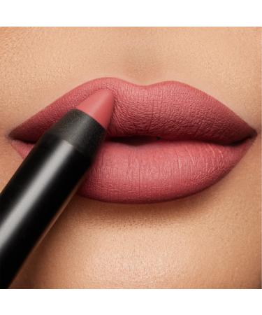 K7L Dark Pink Lipstick Crayon - Matte - Power Puff