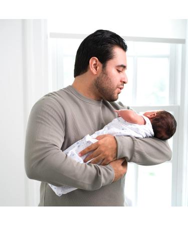 Halo Baby Sleeping Bag Swaddle | 1.5 TOG SleepSack | Blue Moons 100% Cotton | Easy Access Zip | Wearable Blanket for Newborns | Boys & Girls 0-3 Months - Buy Online on SooperMarket.com