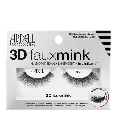 Ardell Faux Mink Luxuriously Lightweight With Invisiband 3D 859 (Pack of 6)