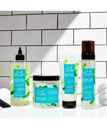 Carol's Daughter Wash Day Delight Cream Serum - Curly Hair Moisturizer, Anti-Frizz, Aloe & Glycerin, 6.8 fl oz - Buy Online on SooperMarket.com