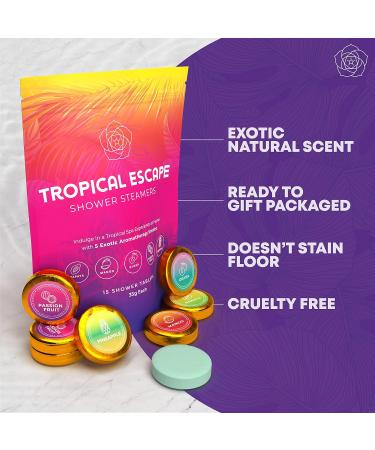 15-Pack Shower Steamers Aromatherapy for Women - Valentines Day Bath Gift Set, Beauty and Personal Care Essentials - Shower Aromatherapy Bombs for Her - Buy Online on SooperMarket.com