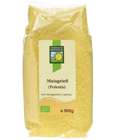 Bohlsener M hle corn semolina (polenta) pack of 6 (6 x 500 g) - organic