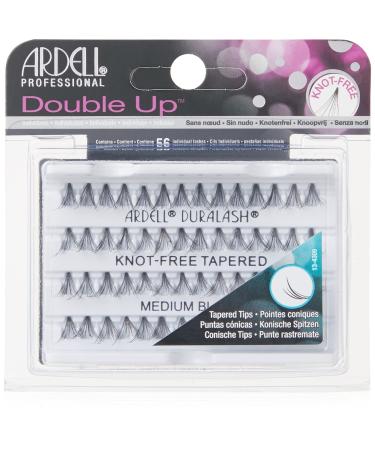 Ardell Double Up Soft Touch Knot- Free Medium Black