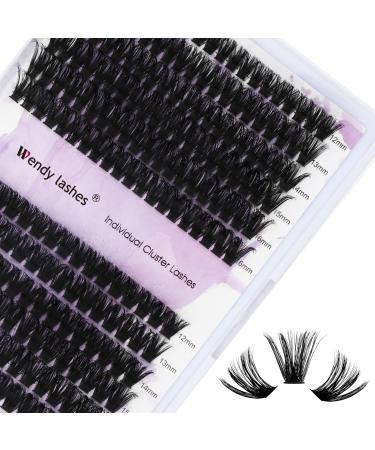 Individual eyelashes 240 PCs Individual eyelashes 60p+80p DIY cluster eyelashes D CURL MIX 12-16mm single cluster eyelashes DIY eyelash bushes for eyelash extensions at home (60p+80p-07-D mix12-16) RR-12-16mm 60d+80d-07-D