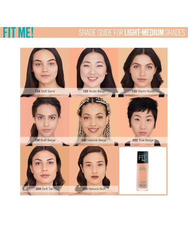 Maybelline Fit Me Dewy + Smooth Foundation 2-Pack - 228 Soft Tan - Buy Online on SooperMarket.com