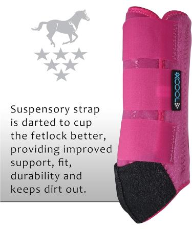 Professional's Choice 2XCOOL Sport Medical Boots - 4-Pack M Raspberry | International Shipping Available - Buy Online on SooperMarket.com