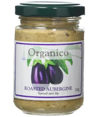 Organico Roasted Aubergine Spread and Dip 140g