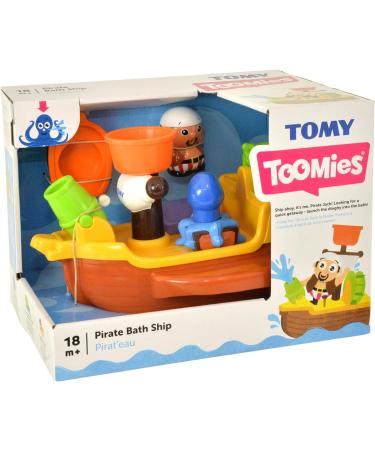 TOMY Toomies Pirate Bath Toy | Water Play Shower Baby Toy for Kids | Suitable for Toddlers & Children Boys & Girls from 18 Months - Buy Online on SooperMarket.com