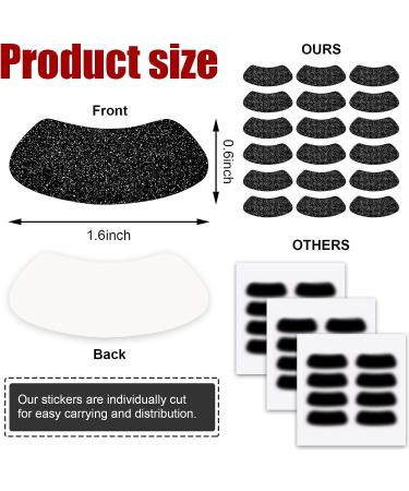 140 Pairs Black Glitter Eye Sticker Strips for Sports - Baseball, Softball, Football - Buy Online on SooperMarket.com