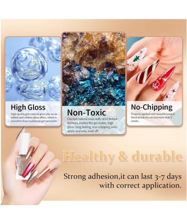 Metal Nail Polish Mirror Nail Varnish Quick Drying Metallic Effect Nail Art Polish (002) - Buy Online on SooperMarket.com