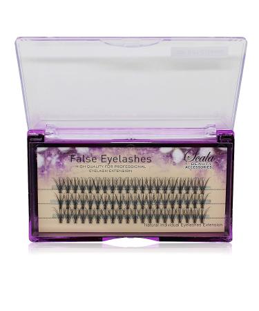 Bodermincer C Curl Individual Flare False Eyelashes 10mm - 20 Hairs/Cluster Fake Lashes Extension - Buy Online on SooperMarket.com