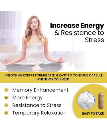 KASHA Nutrition Ashwagandha 3000 mg and L-theanine 100 mg Per Capsule | High Potency 10:1 Extract Expert Formulated | Resistance to Stress Promote Relaxation Energy Memory Enhancement Sleep Aid & Rejuvenative Tonic | Proudly Canadian | No Additives (60 Co - Buy Online on SooperMarket.com