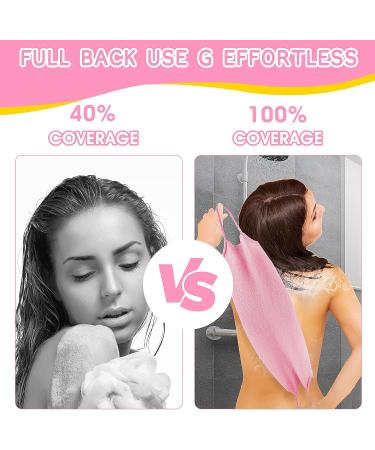 6-Piece Exfoliating Shower Bath Gloves and Scrubber Set for Men and Women - Buy Online on SooperMarket.com