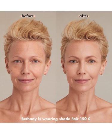 e.l.f. Camo Powder Foundation Fair 150 C - Primer-Infused, Long-Lasting Coverage - Buy Online on SooperMarket.com