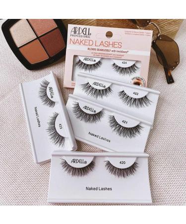 Ardell Naked Lashes 420 - Natural Look False Eyelashes for Effortless Glamour - Buy Online on SooperMarket.com