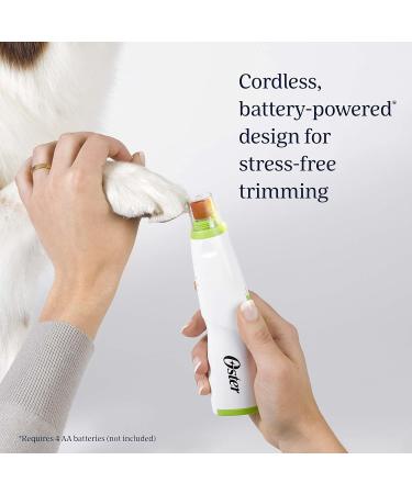 Oster Gentle Paws Pet Nail Grinder Cordless Cat and Dog Nail Grinder Gentle Paws Pet Nail Grinder - Buy Online on SooperMarket.com