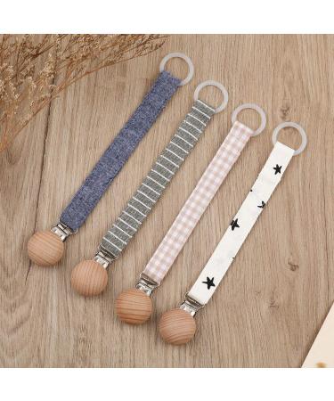 TIAN-K Pacifier Chain for Babies | Durable Dummy Clip & Nipple Holder | 1 Piece | Safe & Stylish Baby Accessories - Buy Online on SooperMarket.com