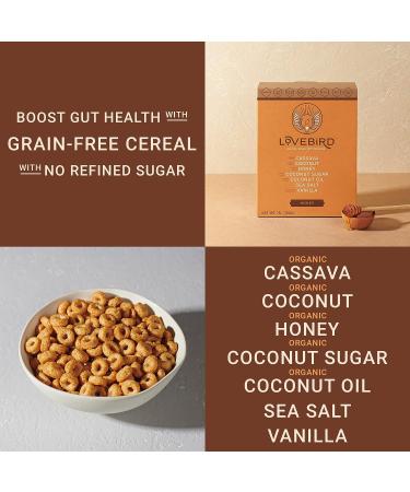 Lovebird Gluten Free Cereal Honey 3 Pack - Organic Paleo AIP Dairy Free Keto Friendly Snack - Buy Online on SooperMarket.com