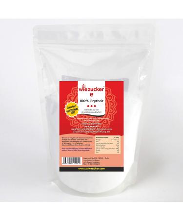 Wiezucker erythritus erythritol 1 kg