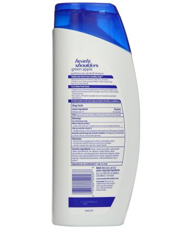 Buy Head and Shoulders Green Apple Dandruff Shampoo 23.7 Fl Oz - Anti-Dandruff Treatment for All Hair Types - Worldwide Shipping Available - Buy Online on SooperMarket.com