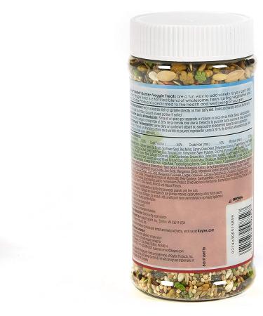 Kaytee Fiesta Garden Veggie Treat Mix for Cockatiels - 10 oz (1 Pack) - Buy Online on SooperMarket.com