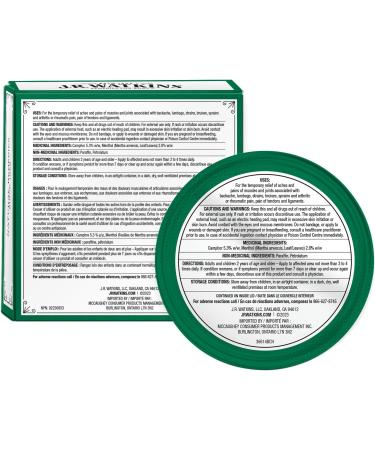 J.R. Watkins Medicated Ointment 117g - Buy Online on SooperMarket.com