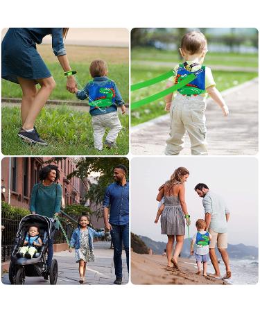 Toddler Leash for Boys  4-in-1 Leash for Kids  Toddler Harness with Leash  Child Leash for Walking with Baby Safety Anti Lost Wrist Link (Dinosaur) - Buy Online on SooperMarket.com