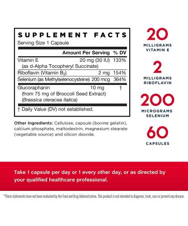 Jarrow Formulas Selenium Synergy 60 Capsules - Immune Support & Antioxidant Formula - Buy Online on SooperMarket.com