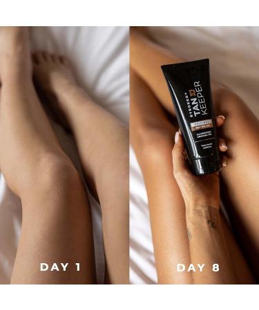 BYROKKO Tan Keeper (200 ml) Gradual Tanning Moisturiser Self Tan Body Cream with Premium Ingredients Vegan & Cruelty-free - Buy Online on SooperMarket.com