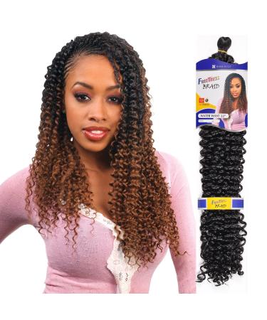 FreeTress Water Wave Bulk 22 Synthetic Hair Braids - 6 Pack 1B 22 Inch - Buy Online on SooperMarket.com
