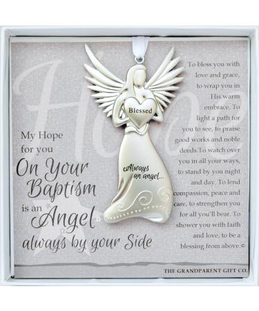 Always an Angel On Your Baptism Keepsake Gift / Ornament for Infant or Child on Baptism or Christening/Baptism Gift for Girl or Boy