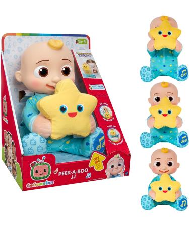 CoComelon Peek-A-Boo JJ Plush Toy - 10 Features with Song Phrases and Sounds - Amazon Exclusive - Ideal for Preschoolers and Kids - Buy Online on SooperMarket.com