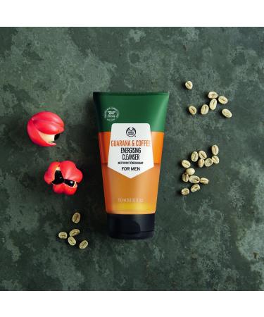 The Body Shop Guarana and Coffee Energizing Cleanser For Men - 5 Fl Oz (Vegan) - Buy Online on SooperMarket.com