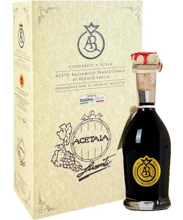 Traditional Balsamic Vinegar of Reggio Emilia PDO - Oro (Gold Label) - More Than 25 Years - Selected by PARMAshop - Buy Online on SooperMarket.com