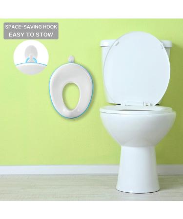 PandaEar Portable Travel Potty Seat with Urine Guard - Durable Anti-Slip Design | For Baby Boys Girls Toddlers Kids Infants | Fits Round & Oval Toilets - Buy Online on SooperMarket.com