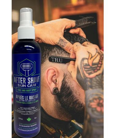 Aftershave for Men & Women - Protective & Moisturizing - Made with Hypochlorous Acid - After Shave Spray for Sensitive Skin Face & Body - Helps Eliminate Razor Burns & Bumps - No Alcohol - 237ml - Buy Online on SooperMarket.com