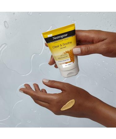 Neutrogena Clear & Soothe 5-Step Skincare Bundle Set | With Tumeric | For Spot-Prone Skin | Make-Up Remover Mask Cleanser Moisturiser Mist 5 Piece set 5-Step Regime Bundle - Buy Online on SooperMarket.com