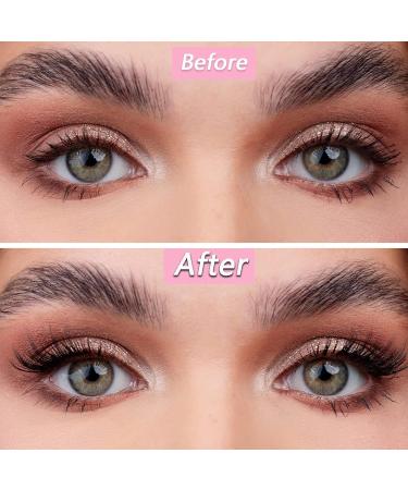 Heracks 14 Pairs Half Lashes Natural Look Cat-Eye Wispy Fluffy False Eyelashes - Reusable DIY Pack (HFS38+HFS62) - Buy Online on SooperMarket.com