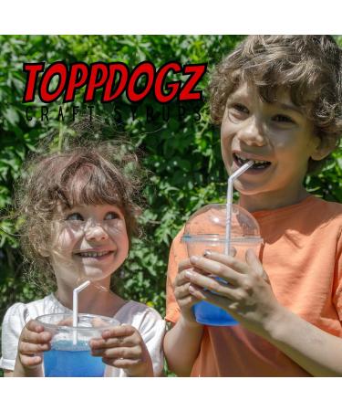 TOPPDOGZ Slush Snow Cone Syrup 1 Litre Cherry slushie slushy snowcone Cherry 1 l (Pack of 1) - Buy Online on SooperMarket.com