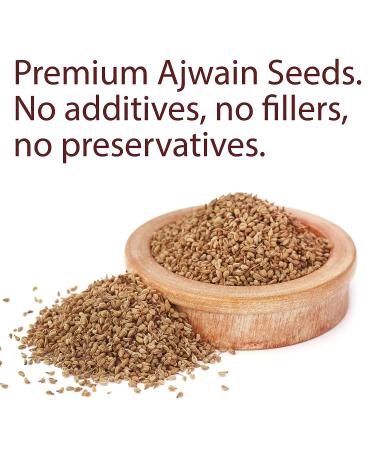The Spice Way Ajwain Seeds - 8 oz Carom Seed for Cooking and Ayurvedic Remedies - Buy Online on SooperMarket.com